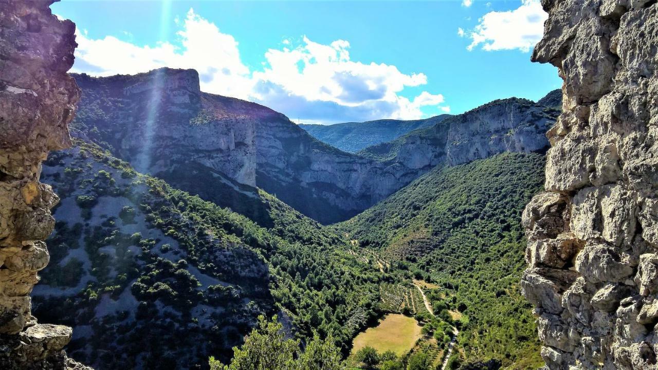 Les Studios De St Guilhem Saint-Guilhem-le-Desert Esterno foto